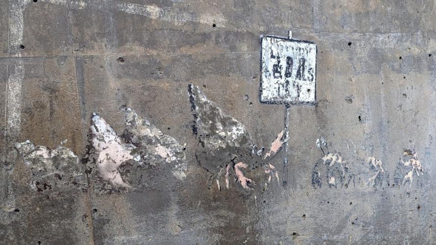 Valuable Banksy artwork soon to ‘be lost to the sea.’