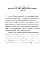 Report on LRGH Governance