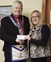 Chocorua Masonic Lodge donates to Interlakes Community Caregivers