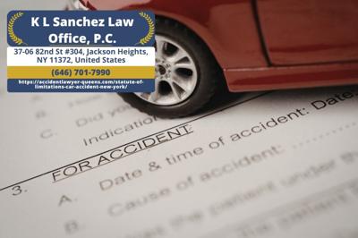 Queens Car Accident Attorney Keetick L. Sanchez Details Critical Filing Deadlines for New York Accident Claims