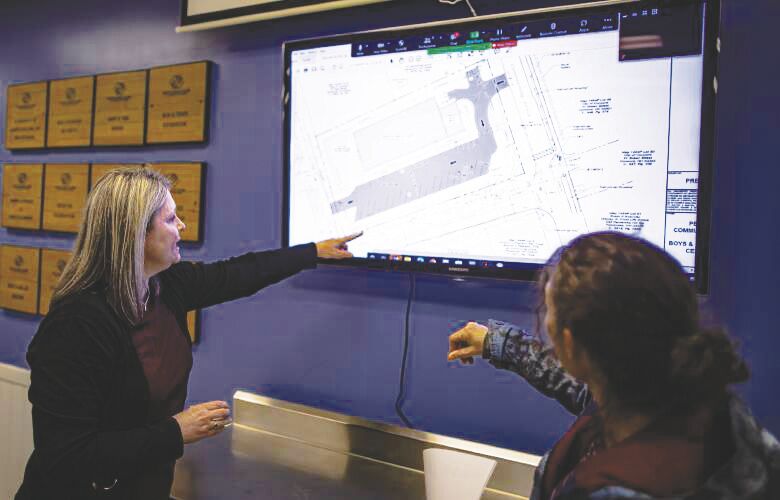 Senior Engineer Erin Lambert of Wilcox and Barton, Inc.