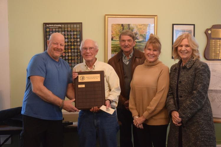 David Thorpe with selectboard