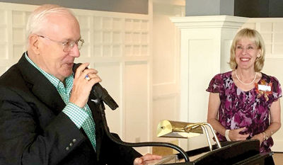 Paul Smith honored by Friends of Moultonborough Library