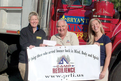 Bryant Paving steps forward to help local veterans-support group