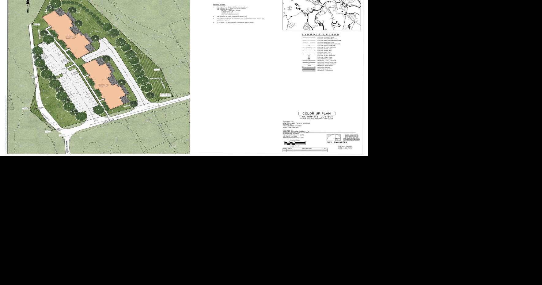 Developer pitches concept for 40 homes on Doe Avenue at the Weirs