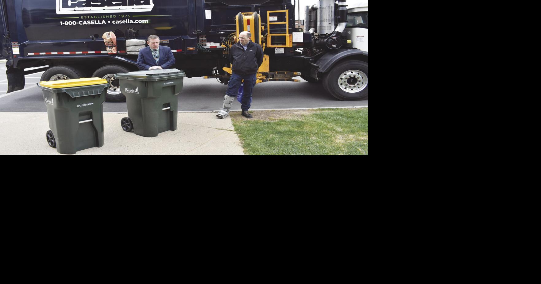 Laconia new trash cans Local News