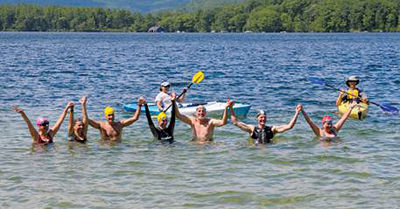 The Swim on Squam Lake is celebrating its 10th Anniversary