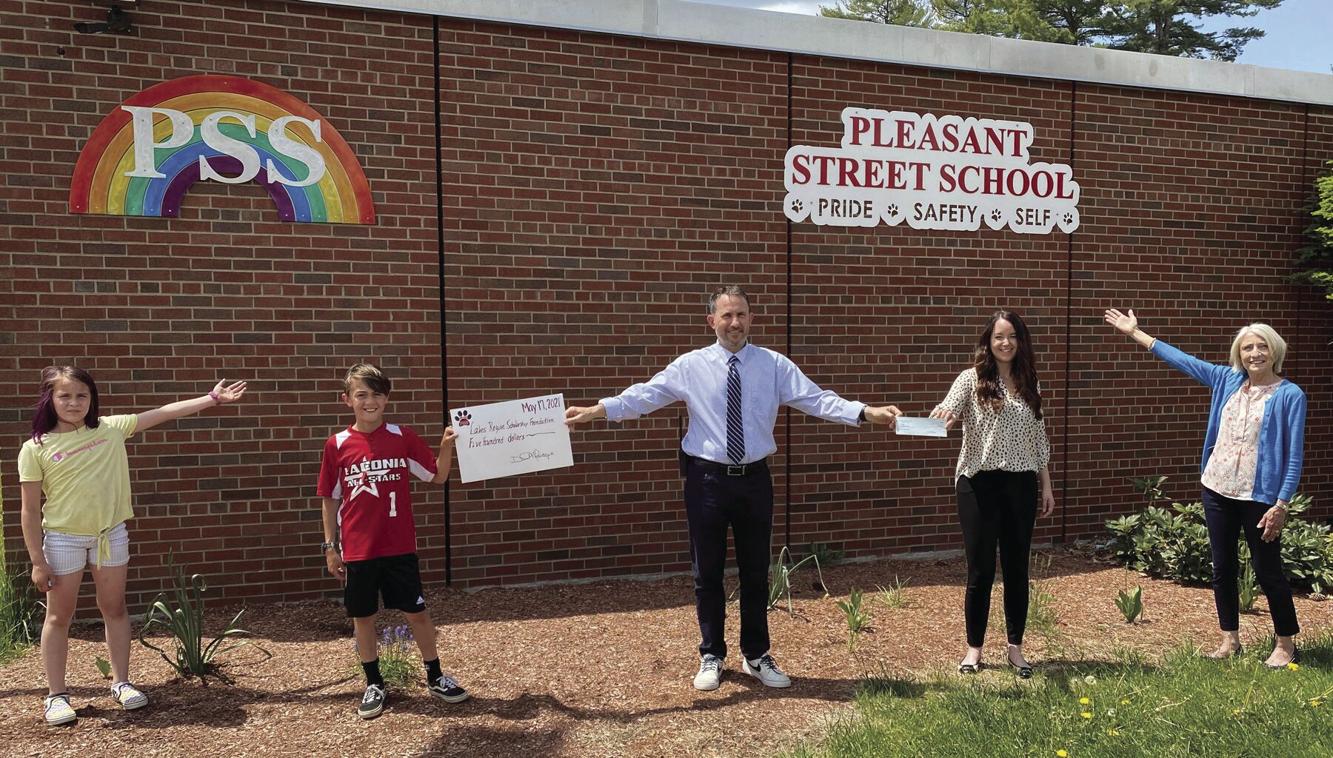'Thank you, Pleasant Street School!' Announcements