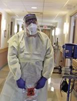 Nurses on the front line as COVID-19 pandemic roars back