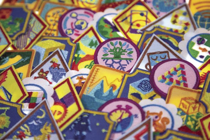 Girl Scouts badges