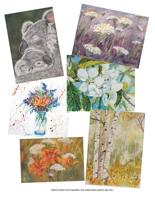 McQuade Fine Arts offers 2 fall studio watercolor and pastel classes in Tilton