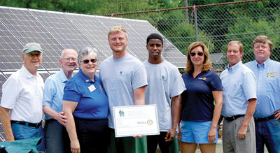 Mayhew Program dedicates new solar array