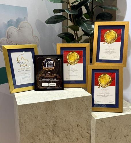 EVA Air was Recognized with Six Inflight Amenity Awards by TravelPlus, PAX International, and PAX Tech