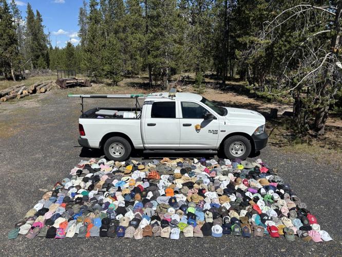 280 lost hats and 2 Jesus figurines among items removed from famous hot springs
