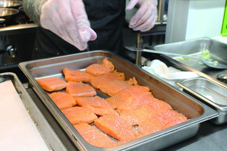 Salmon prep
