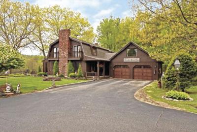 gambrel-style home in Tilton