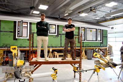 Stephen Mingo-Timmins and Jacob Kaempfer