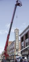 Colonial’s iconic sign comes down; to be replaced by replica