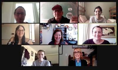 Zoom college students