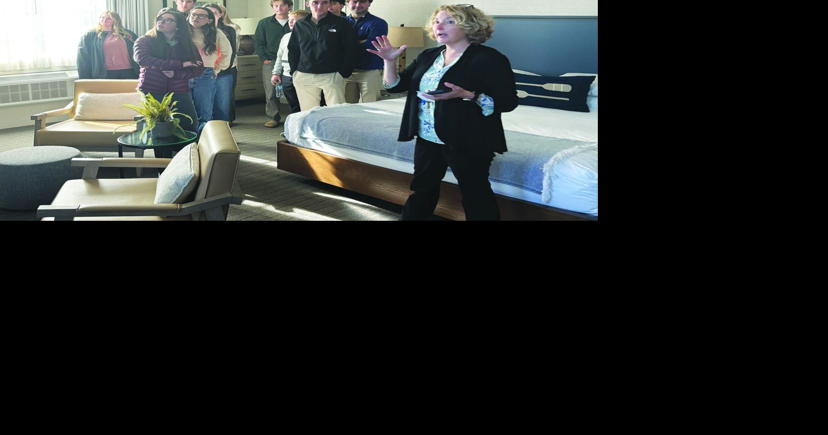 Inter-Lakes Future Business Leaders of America visit Church Landing