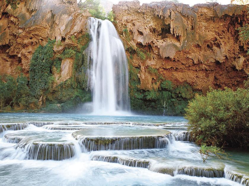 Tribal land known for waterfalls won't allow tour guides