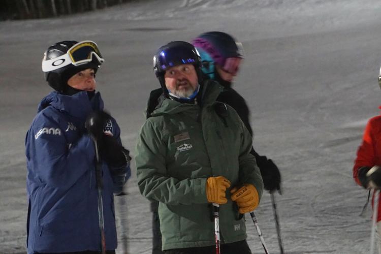 Gov. Kelly Ayotte and Robert Drake