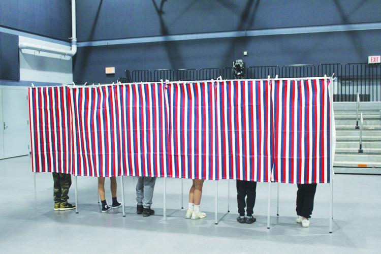 Voting booths