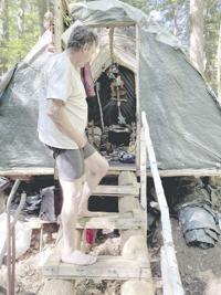 Homeless encampment points to continuing challenge