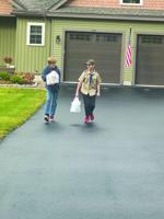 Troop 55 collects items for local food pantries