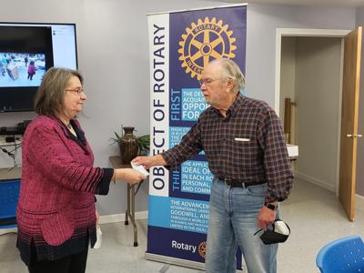 Rotary give grant to Compass House