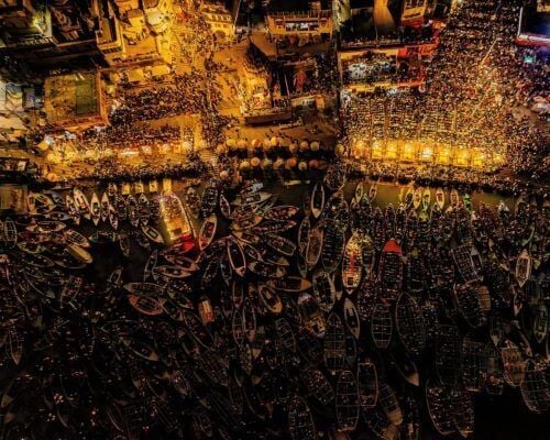 Stunning shot of Turkish rider wins top drone photography prize