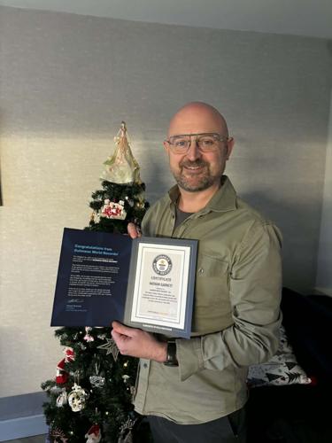 Gigantic 10.9ft tall artichoke plant sets Guinness World Record