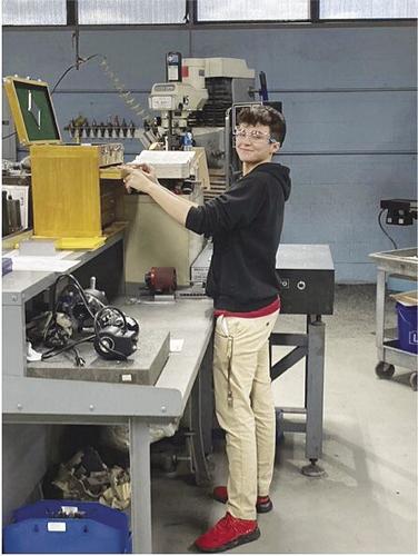 GSP-Laconia Co-Op student, Cheyenne Magoon