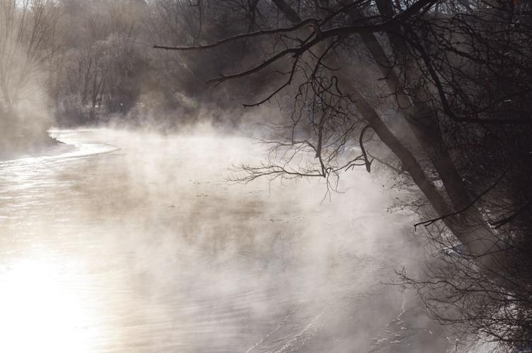 Fog on the river