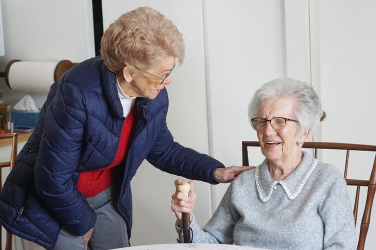 Ann Dearborn Kaligian and Noella Gagne Maheux