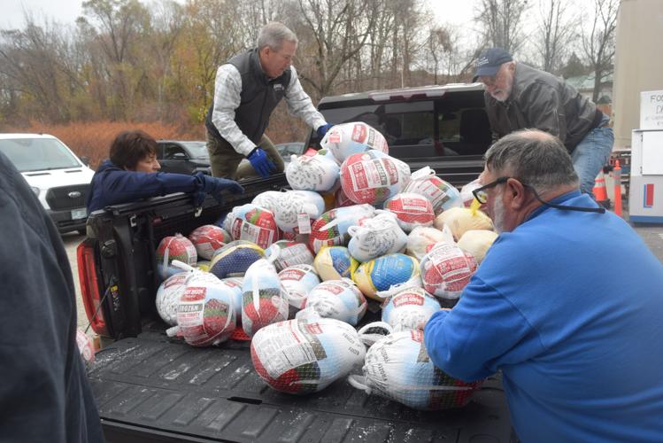 Turkeys in the truck