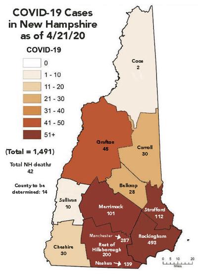 COVID map