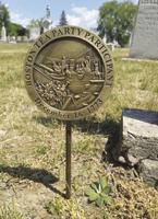 Commemorative marker placed at gravesite of Boston Tea Party participant