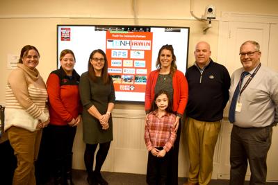 Laconia School Board donation