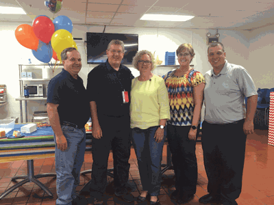 Aavid Thermalloy celebrates retirement of longtime employee