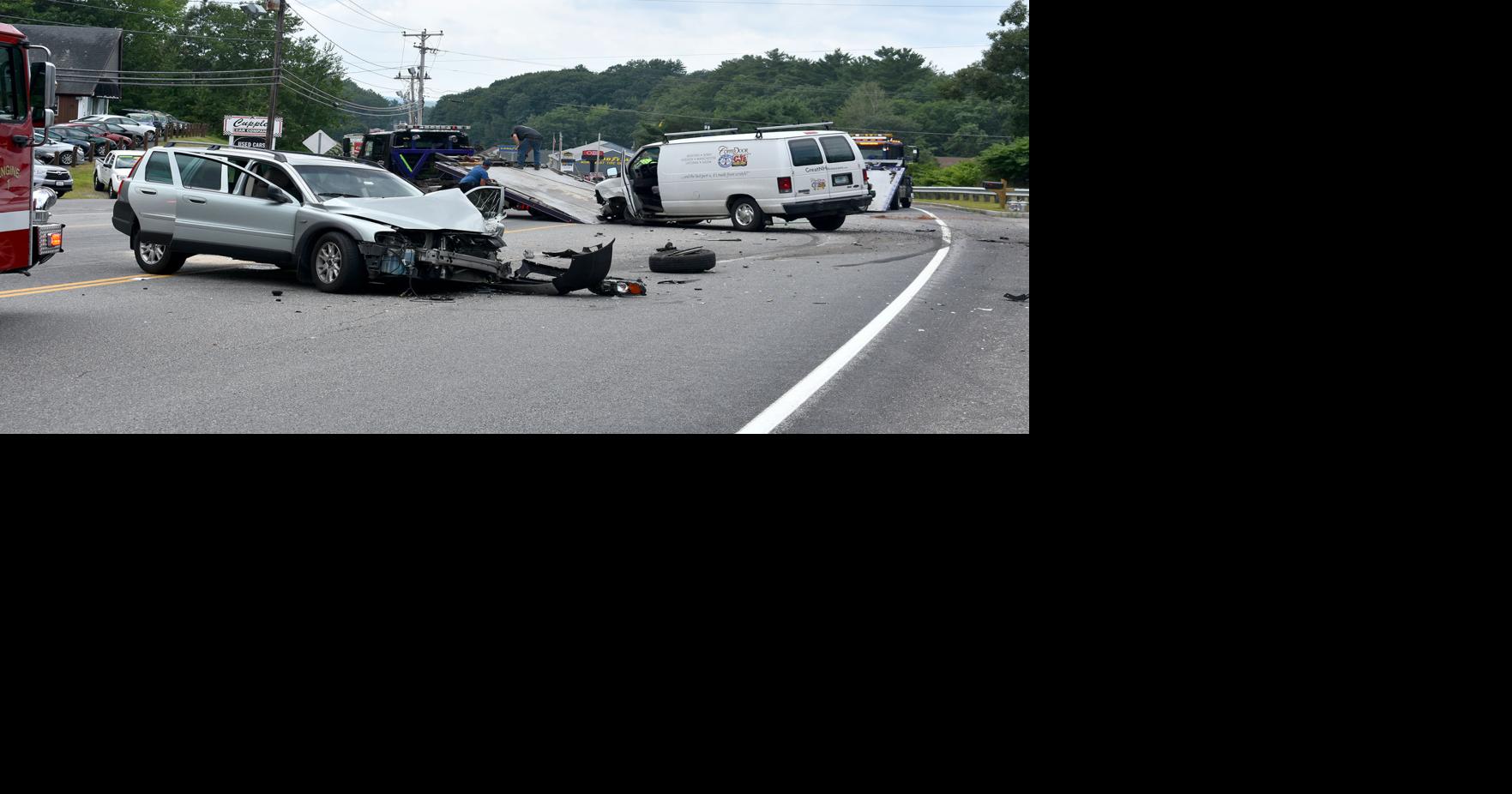 Two injured in 3vehicle crash in Belmont Local News