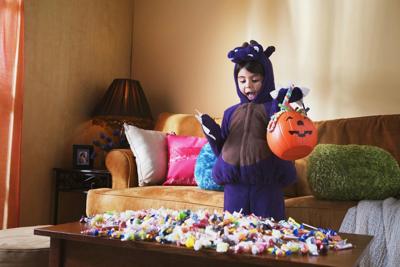 It's probably best to enjoy your Halloween spoils in moderation.