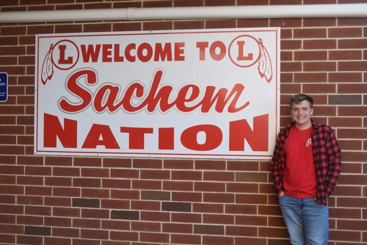 Nolan Spears and Sachems sign
