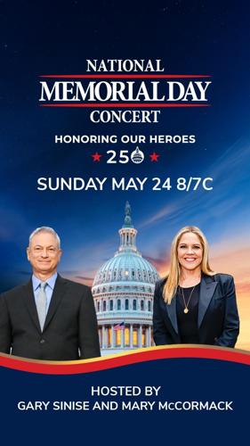 MARY MCCORMACK TO CO-HOST THE NATIONAL MEMORIAL DAY CONCERT ON PBS, STEPPING IN FOR JOE MANTEGNA
