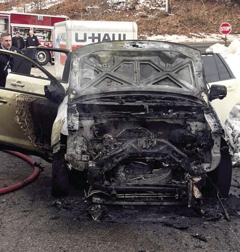 Belmont Car Fire