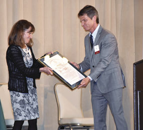 Jennifer Eber and David McGrath