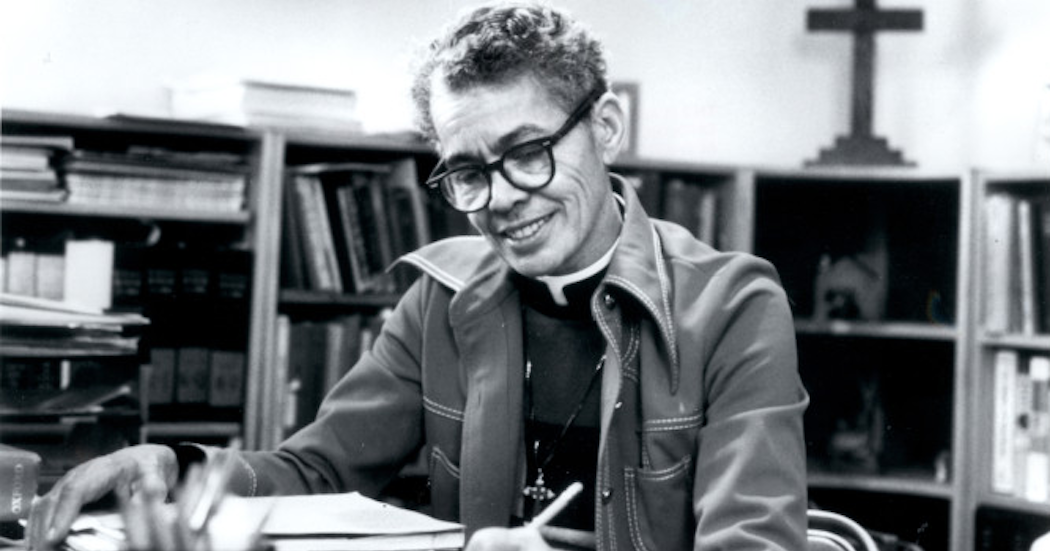 The Episcopal saint whose journey for social justice took many forms, from sit-ins to priesthood