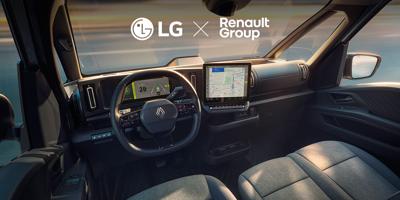 LG TO SUPPLY INTEGRATED COCKPIT SOLUTION FOR RENAULT GROUP'S FIRST COMMERCIAL SDV