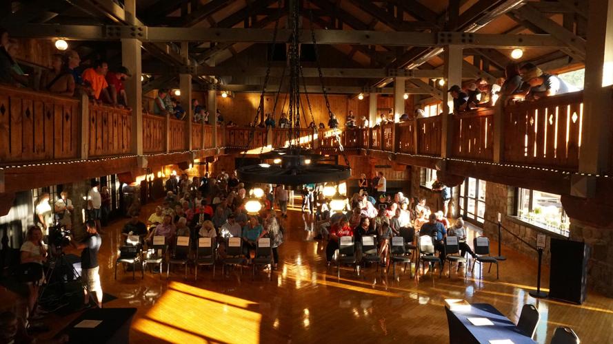 Gunstock meeting crowd