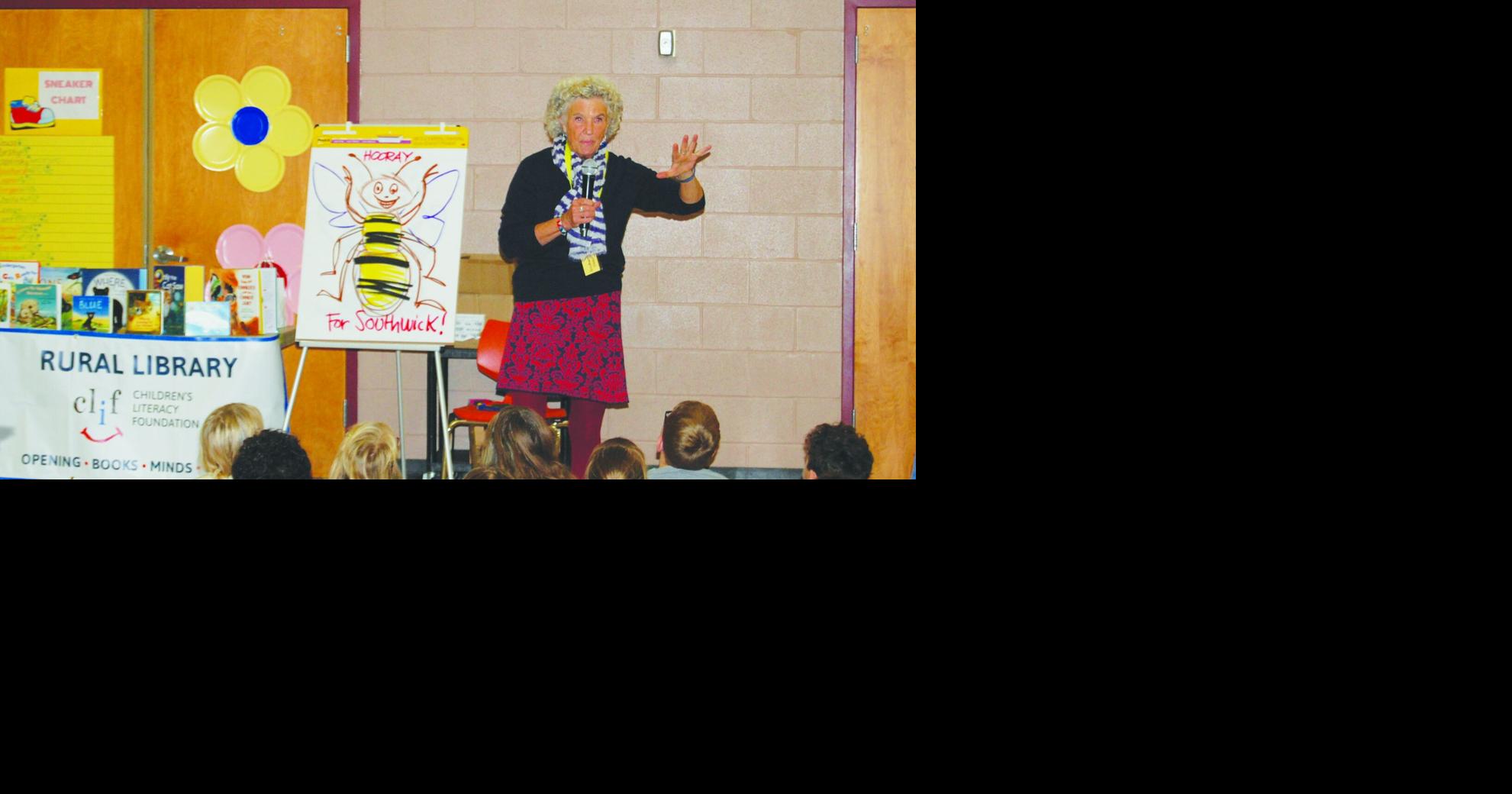 Author, illustrator Ashley Wolff visits Southwick School